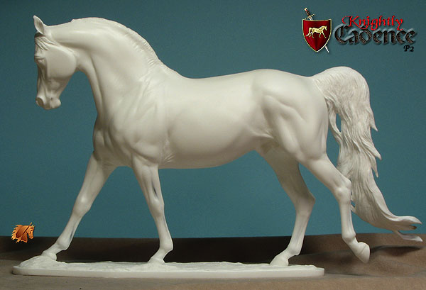 Knightly Cadence - Phase 2 Resin-Cast Morgan Stallion