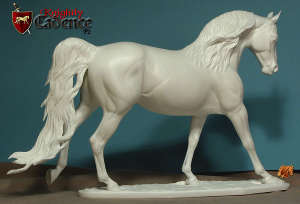 Knightly Cadence - Phase 2 Resin-Cast Morgan Stallion