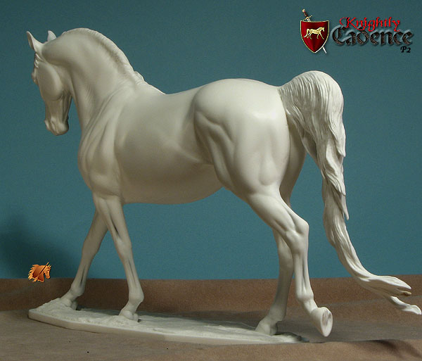Knightly Cadence - Phase 2 Resin-Cast Morgan Stallion