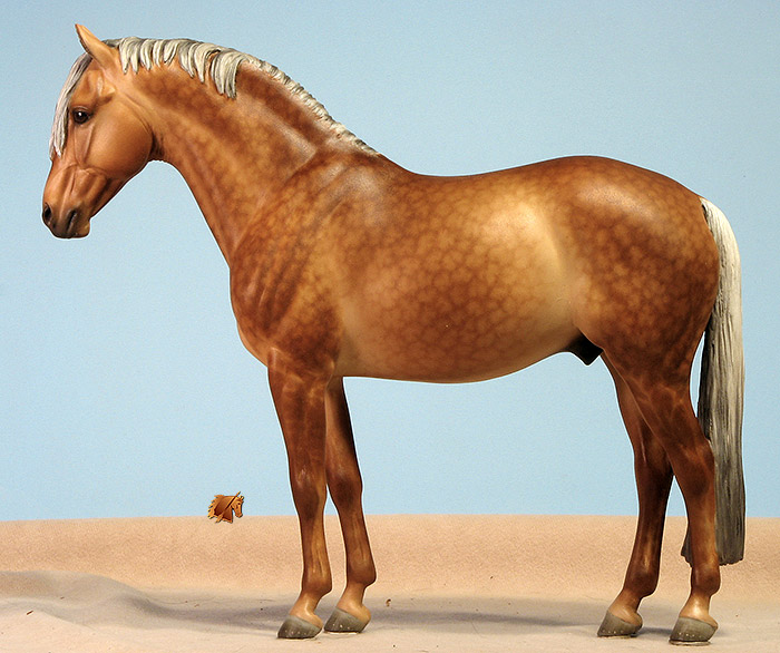 Eberl German Riding Pony painted by C. Williams