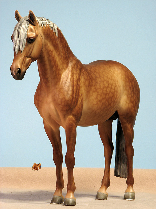 Eberl German Riding Pony painted by C. Williams