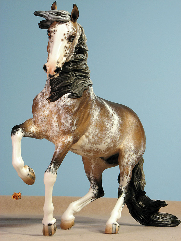 Breyer Alborozo painted by C. Williams