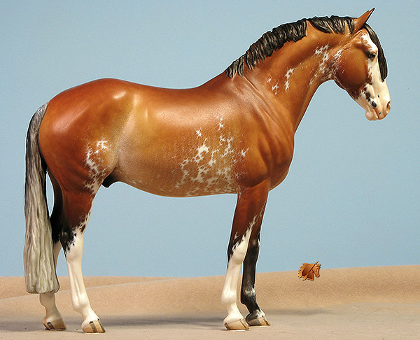 Eberl German Riding Pony painted by C. Williams