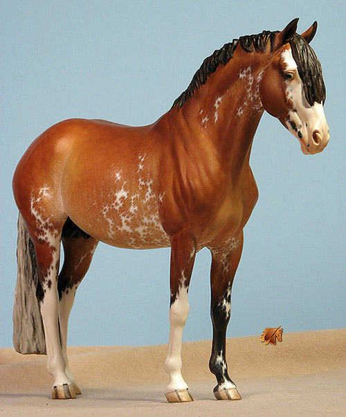 Eberl German Riding Pony painted by C. Williams